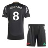 Maillot de Supporter Arsenal Odegaard 8 Extérieur 2024-25 Pour Enfant